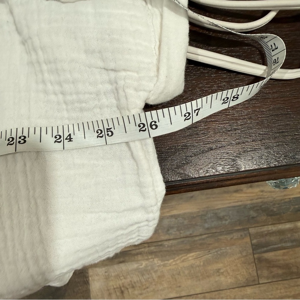 Sonoma Goods For Life‎ White Cotton Gauze Vital Shirt WS21W011RS2 Womens XL New - Picture 11 of 12